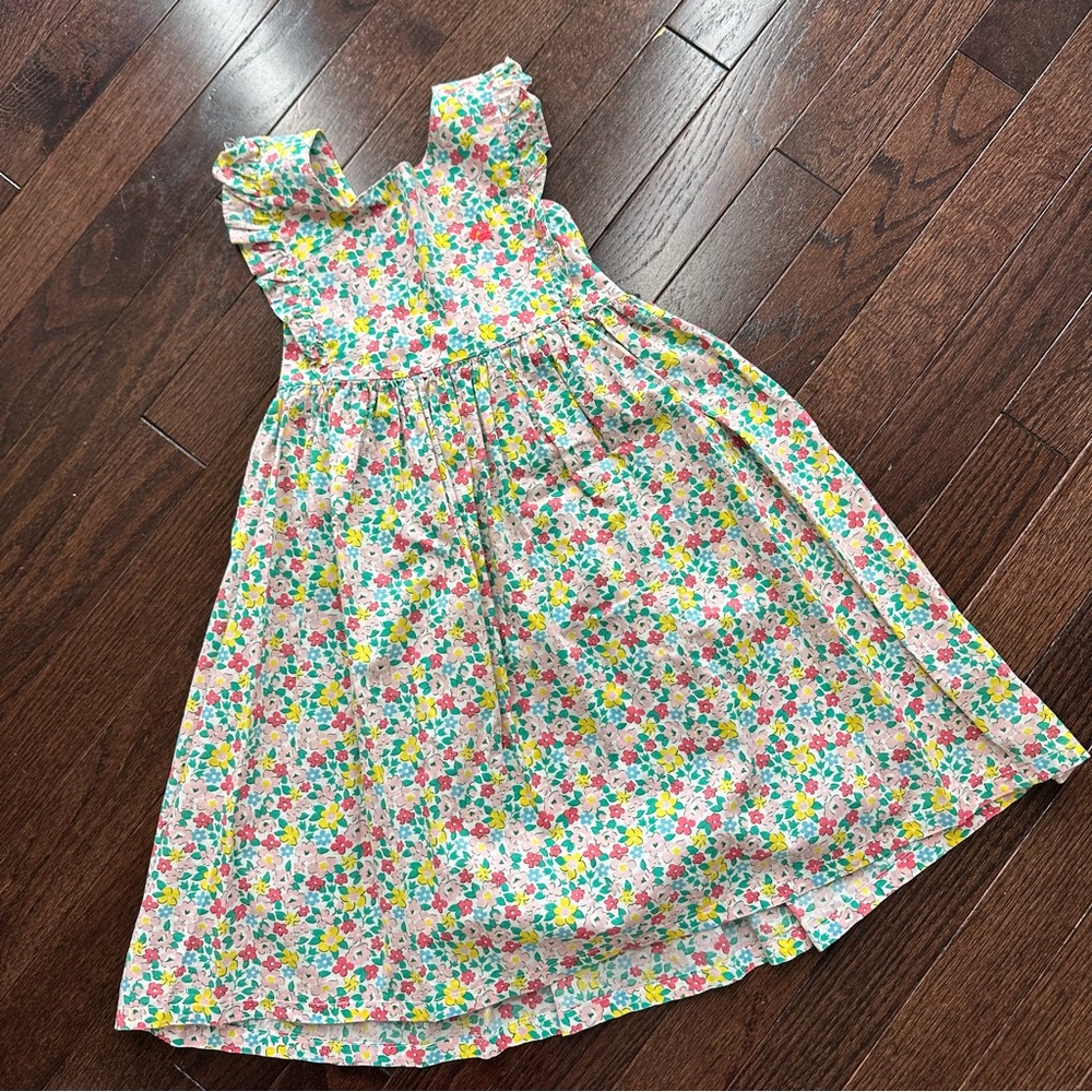 Ferrioni Floral Kids Dress - Multicolor